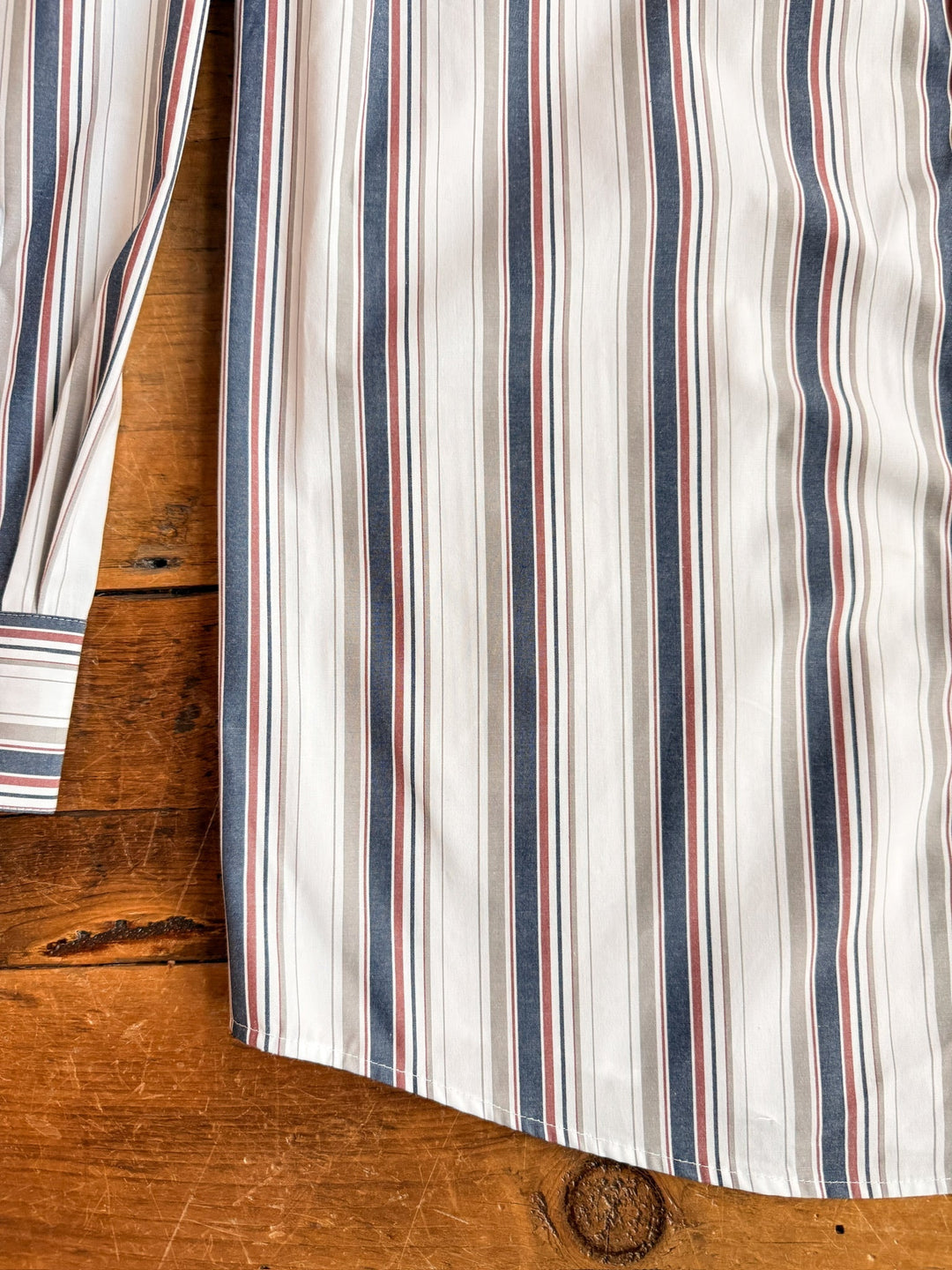 Lincoln Ariat Men's Striped Pearl Snap