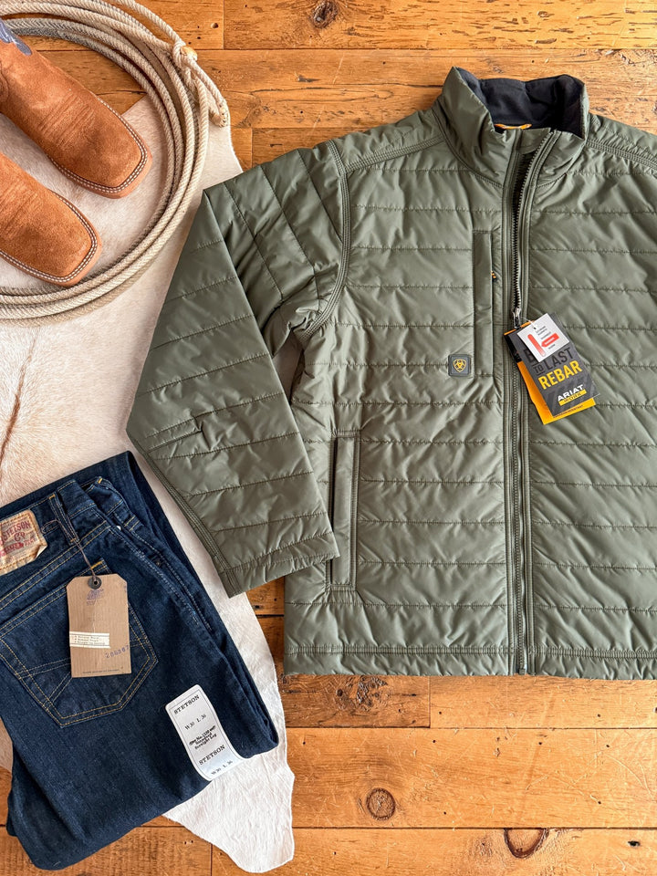 Longmont Men's Olive Insulated Jacket