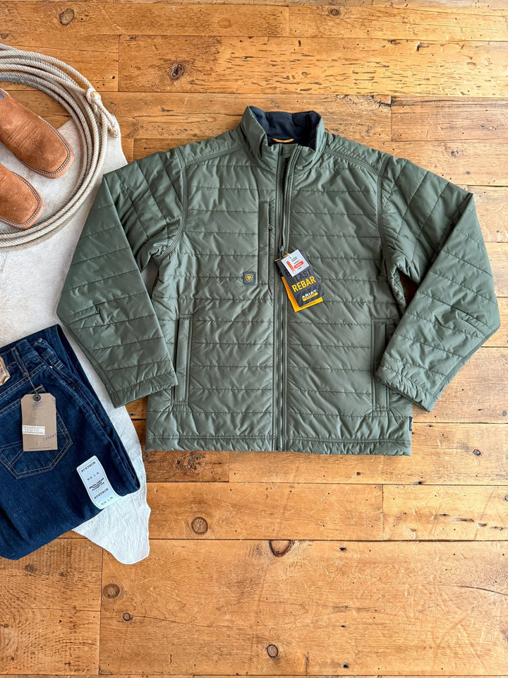 Longmont Men's Olive Insulated Jacket