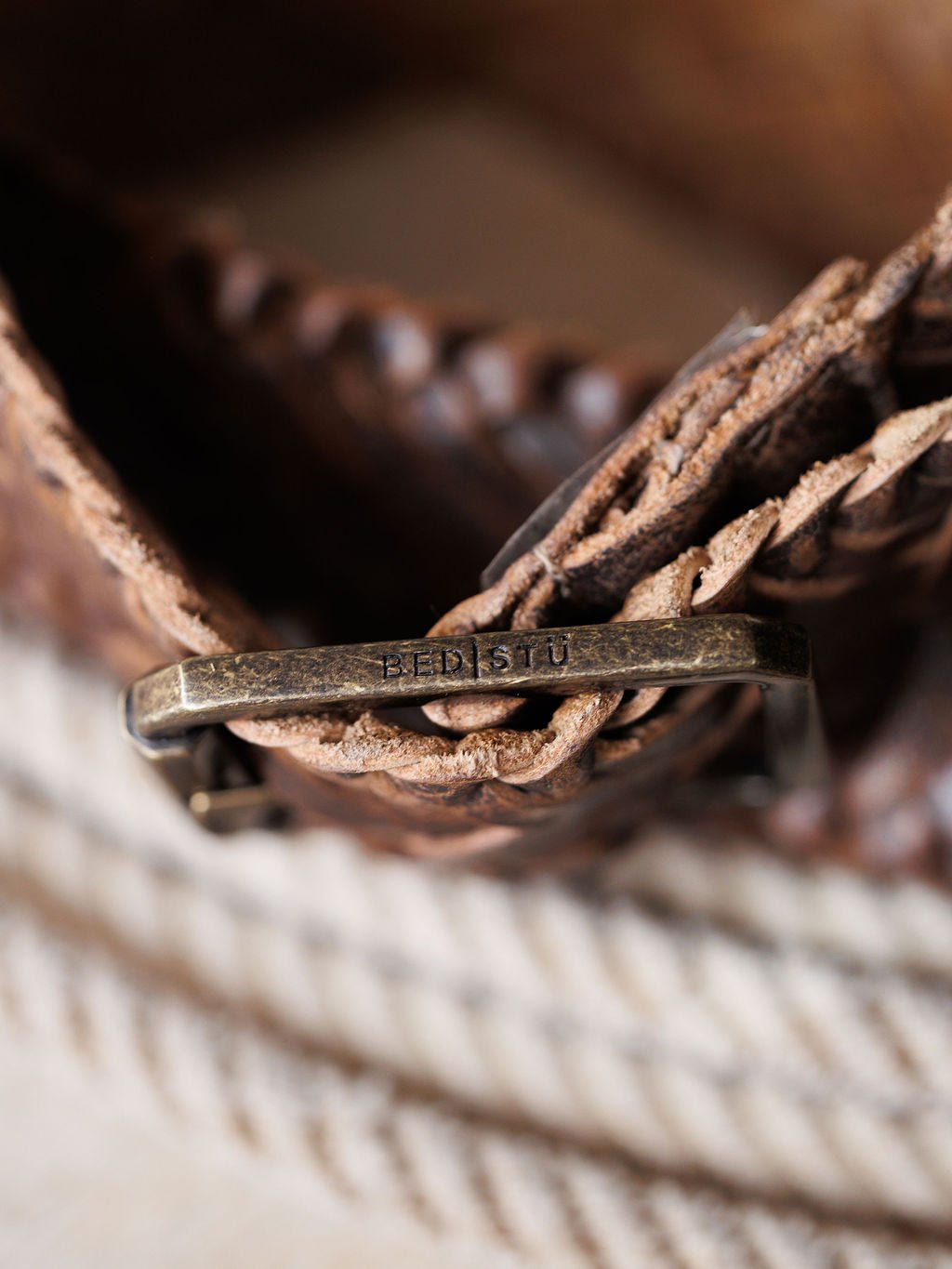 Loveland Woven Leather Belt