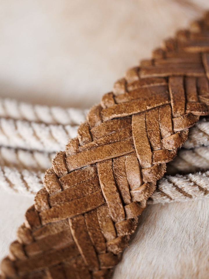 Loveland Woven Leather Belt