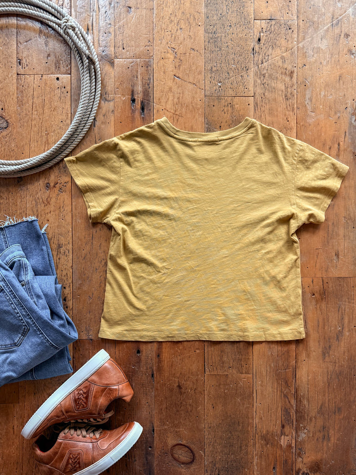 Lowry Mustard Basic Tee