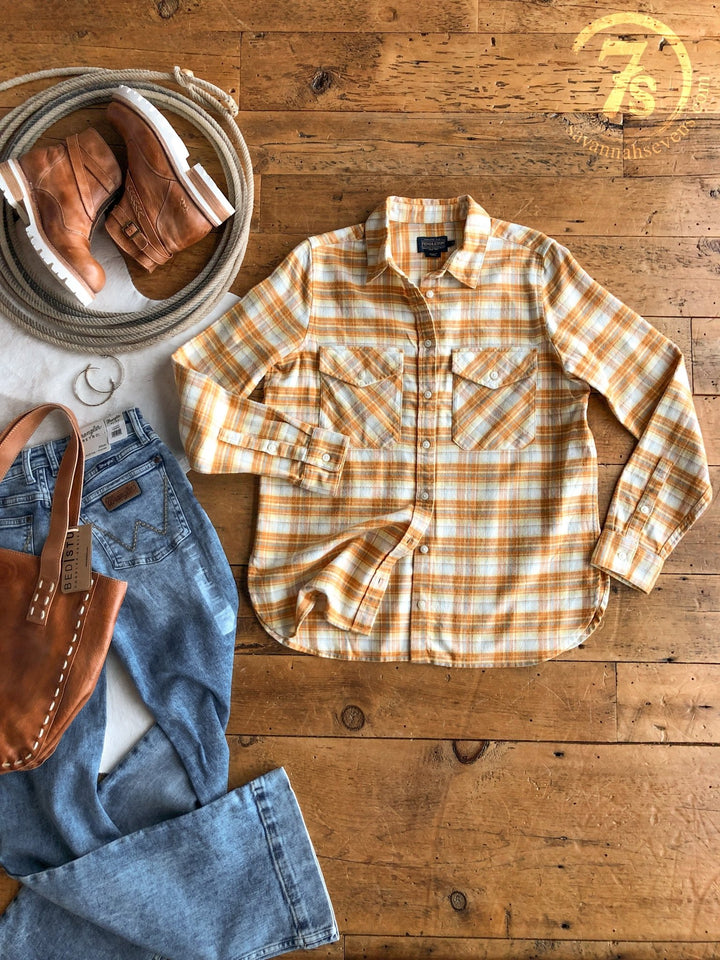 Madison Pendleton Button Up Flannel