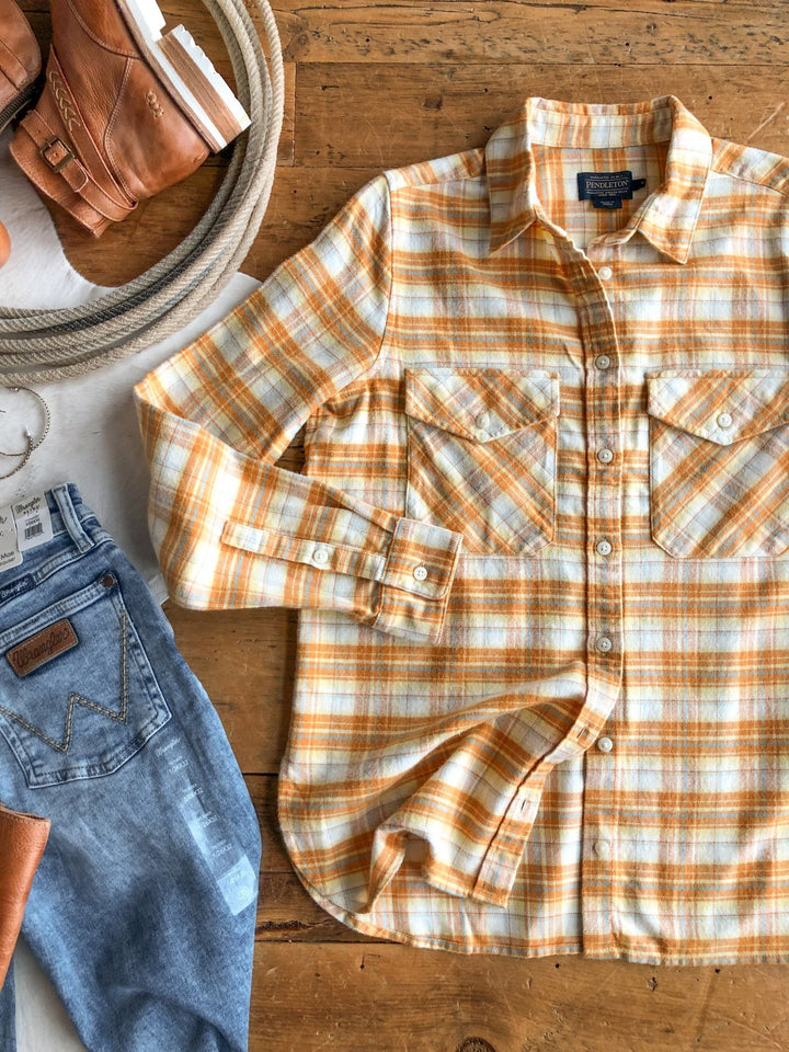 Madison Pendleton Button Up Flannel