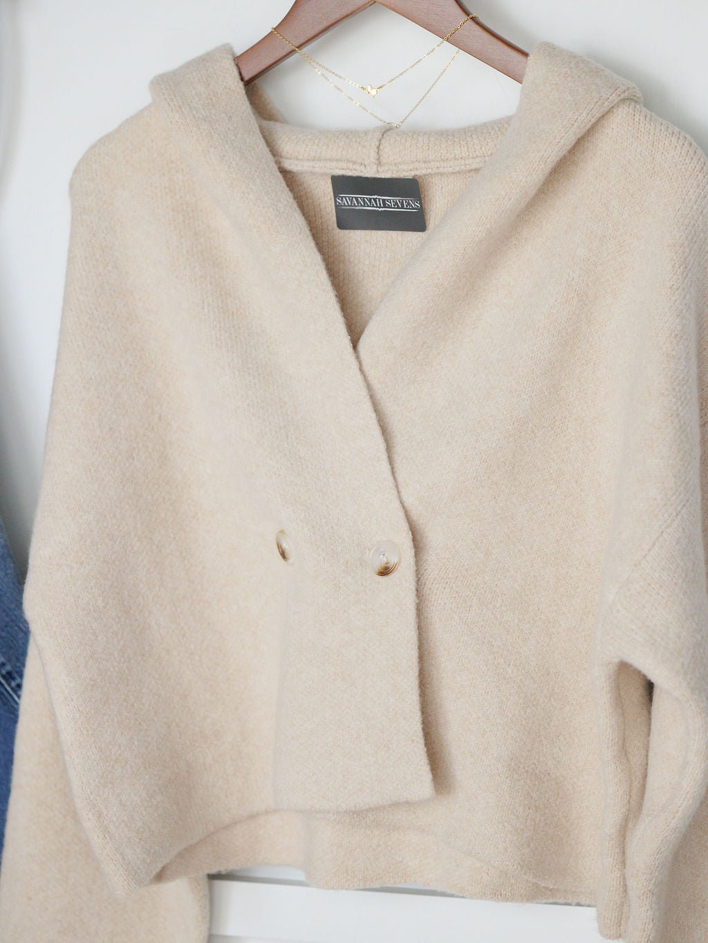 Maplewood Oatmeal Knit Jacket