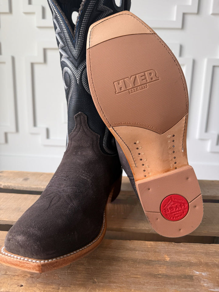 McCune Charcoal Men's Western Leather Boot