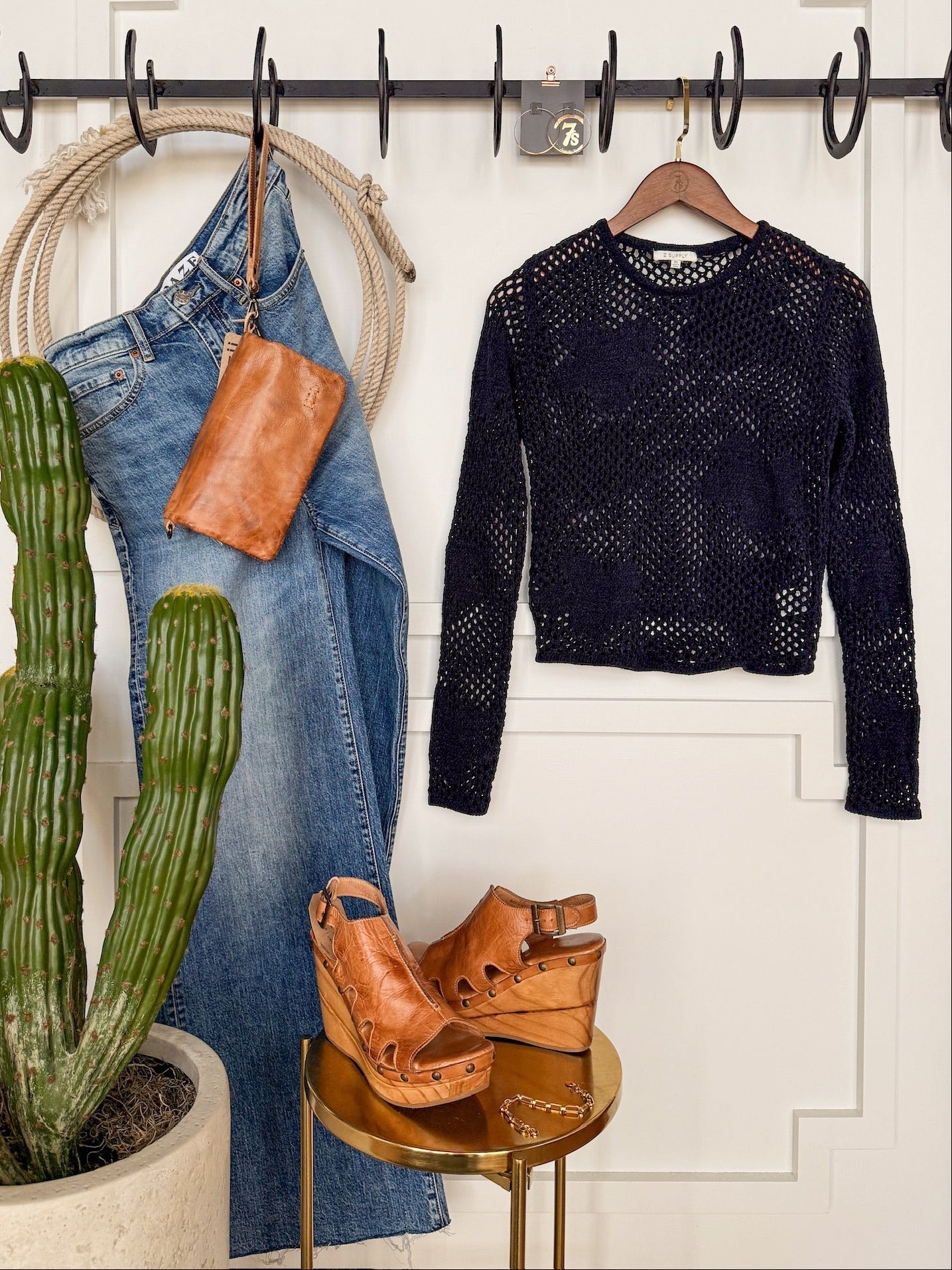 Medora Black Crochet Top – Savannah Sevens western life{&}style