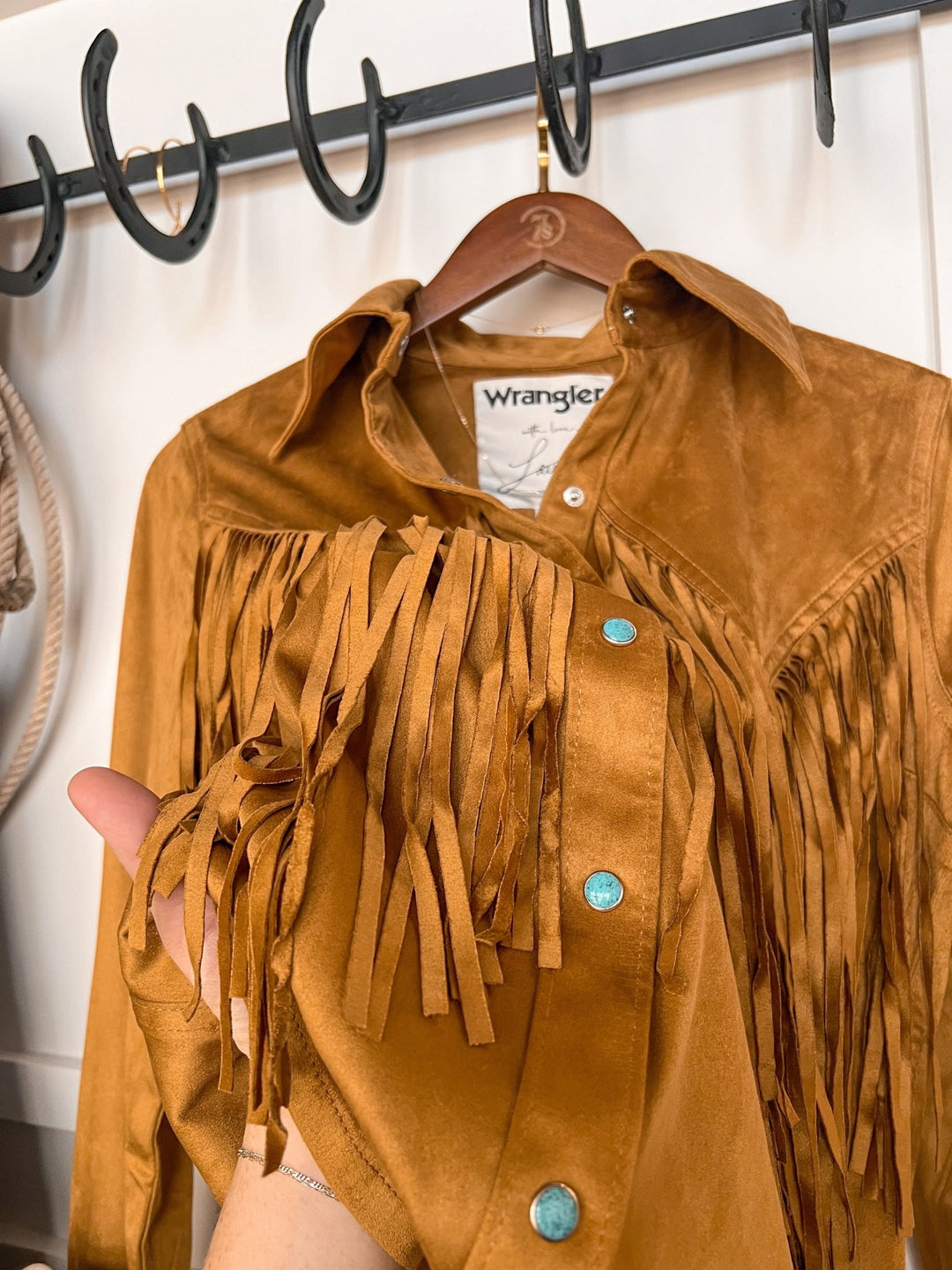 Minneola Suede Fringe Top