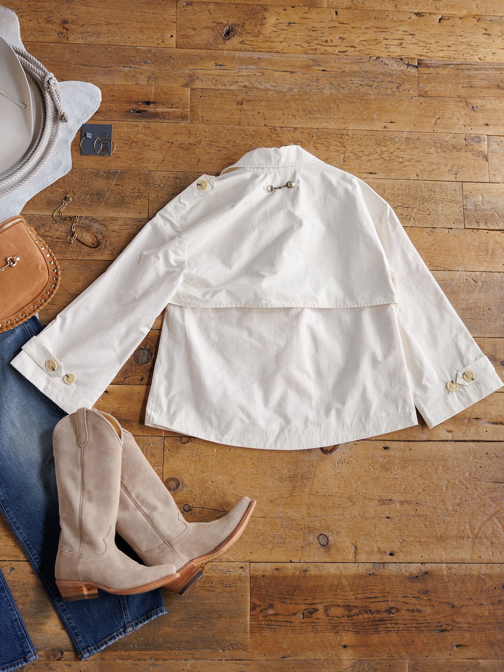 Montebello Ariat Cream Countryside Jacket