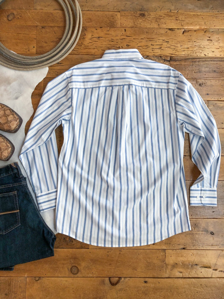 Murdock Wrangler Men's Pinstripe Button Up