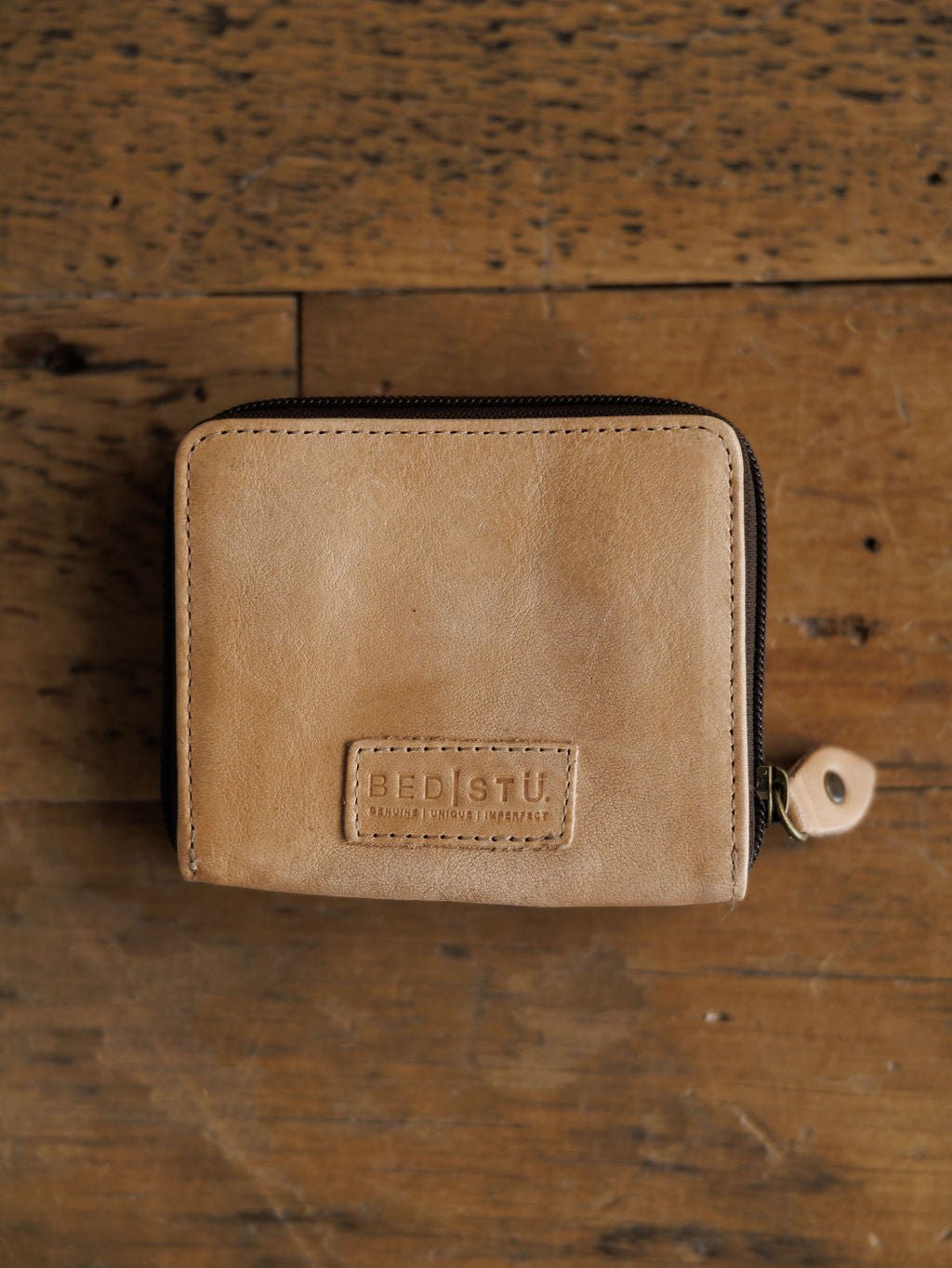 Norvell Oat Leather Wallet