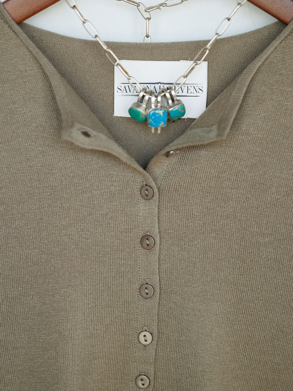 Norwood Sage Button Up Cardigan