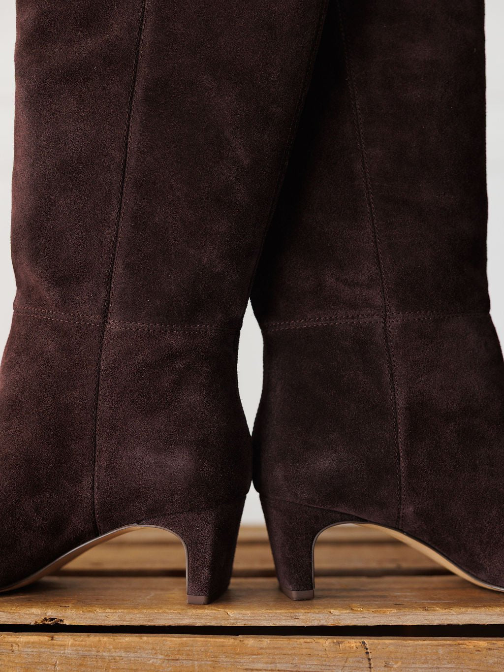 Nyssa Espresso Suede Boot