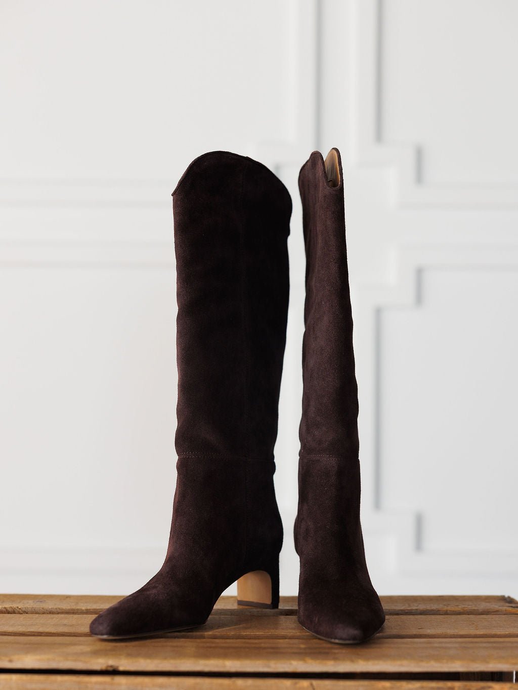 Nyssa Espresso Suede Boot