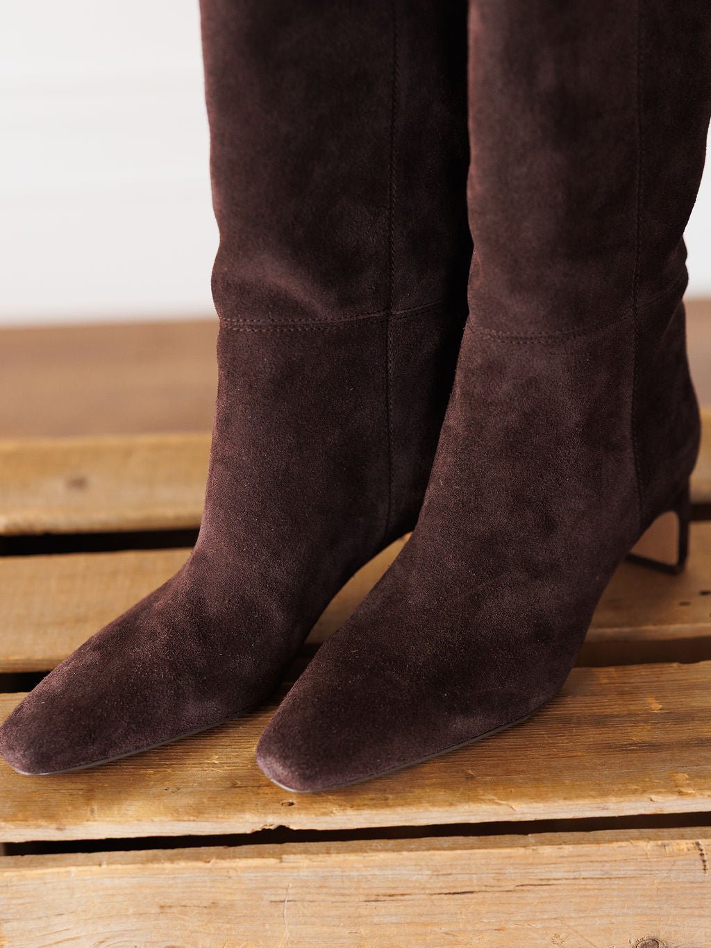 Nyssa Espresso Suede Boot