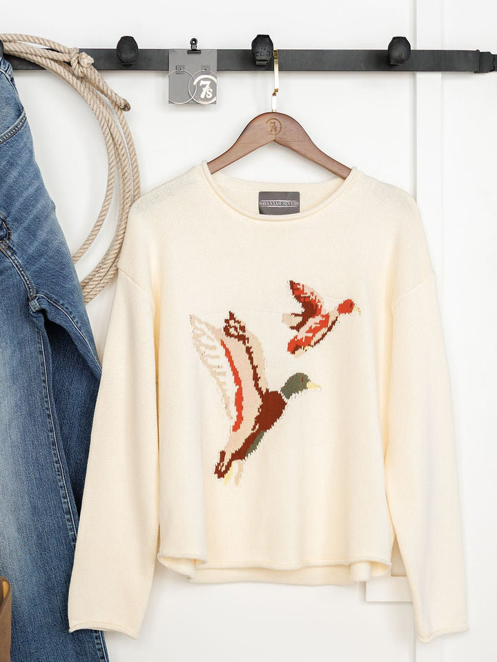 Oakridge Cream Knit Sweater