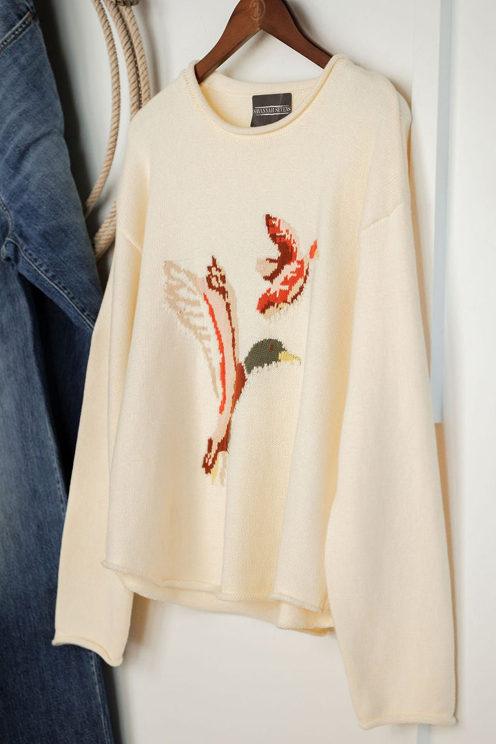 Oakridge Cream Knit Sweater