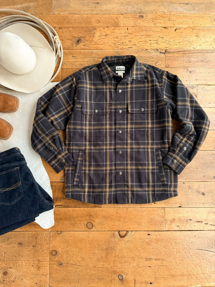 Oden Ariat Men's Flannel Insulated Jacket