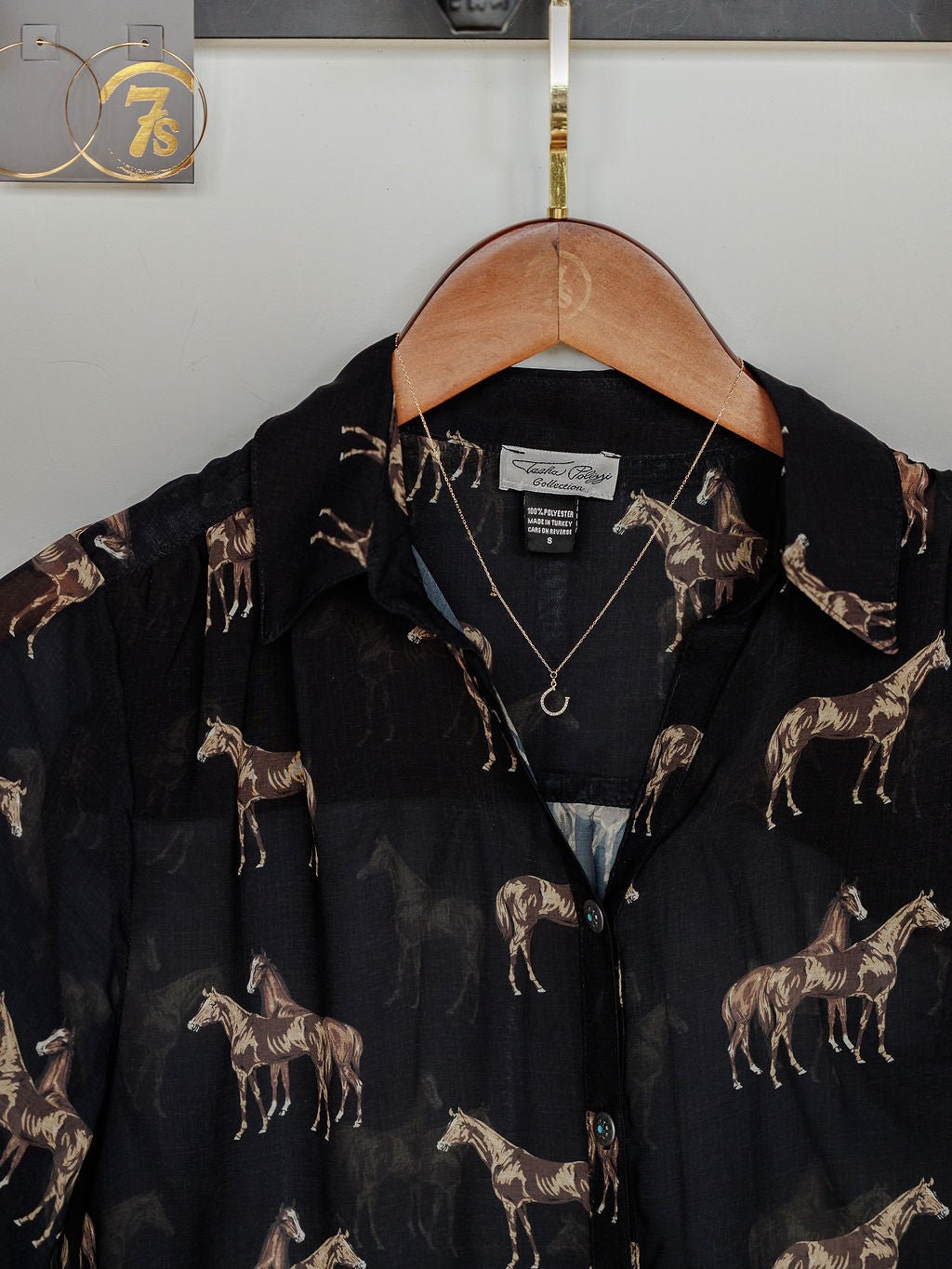 Okemah Western Button Up Top