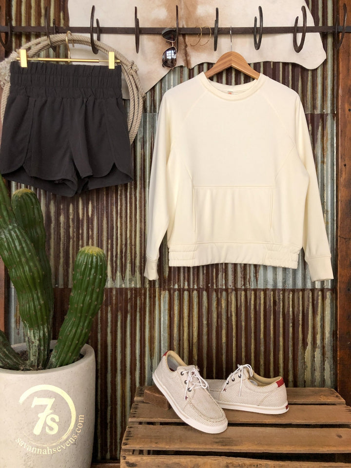 Oklee Ivory Crew Neck