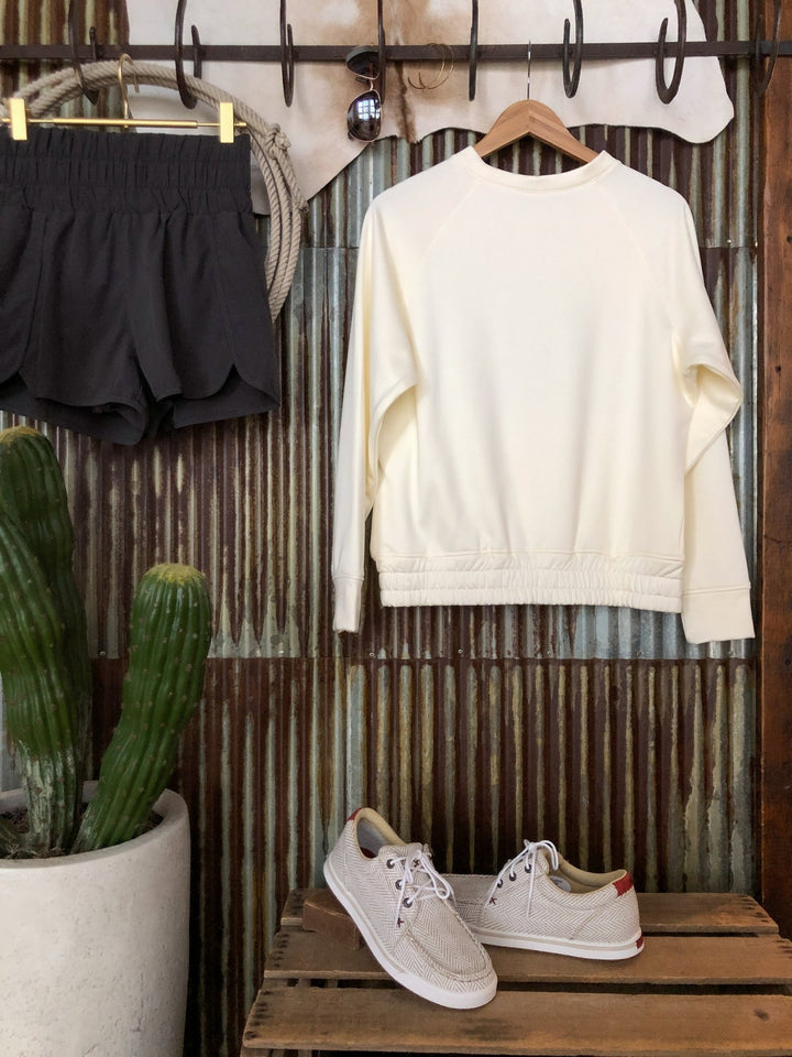 Oklee Ivory Crew Neck