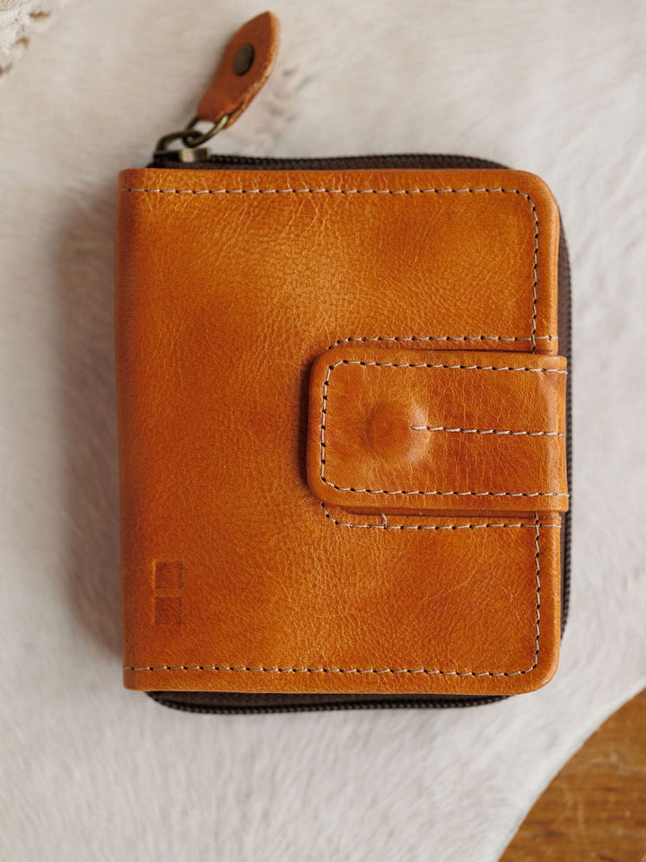 Owosso Pecan Leather Wallet