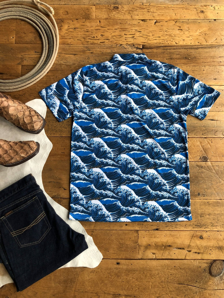 Paniolo Wave Rider Ariat Men's Polo