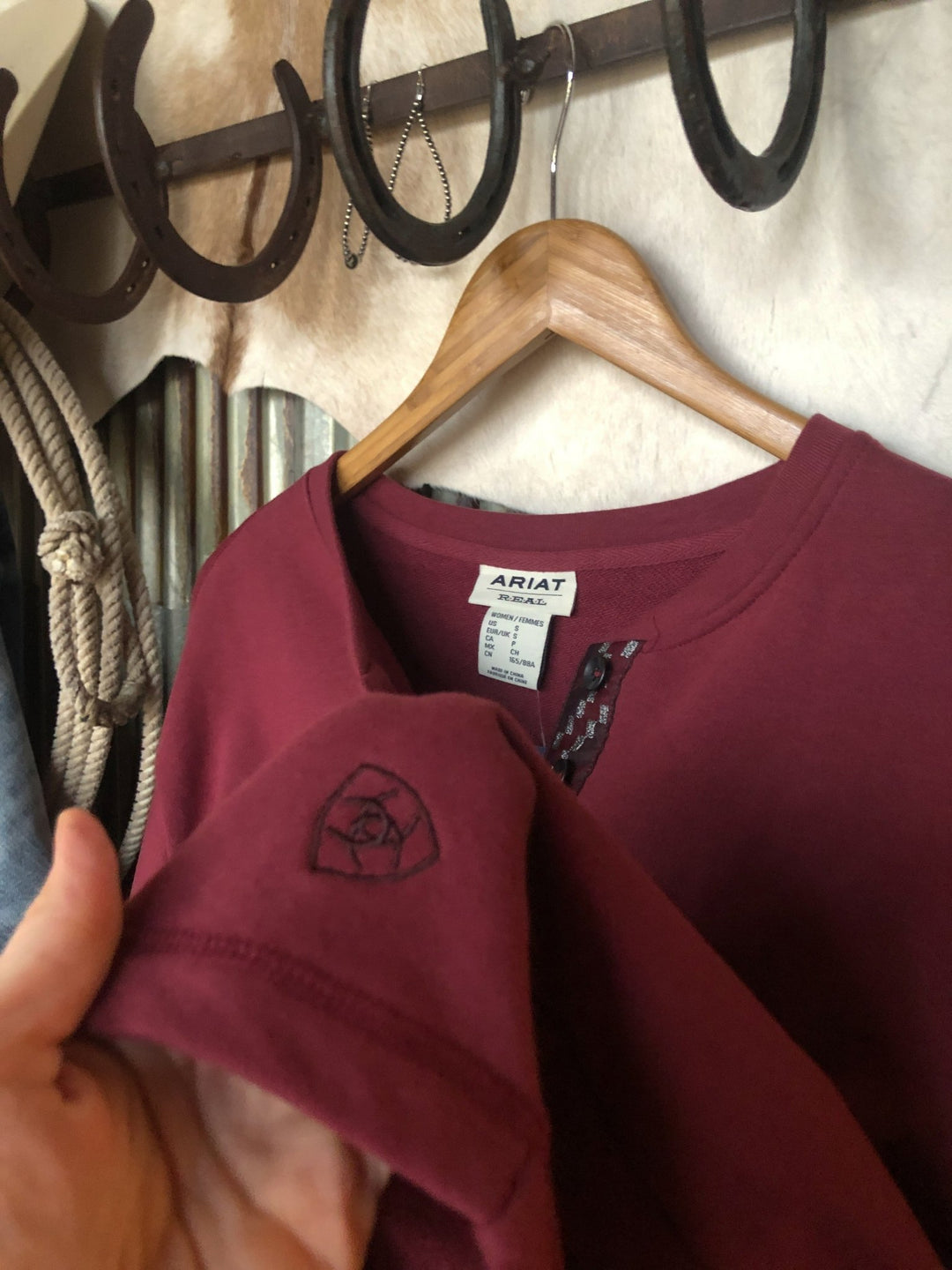Perrinton Brick Henley Top