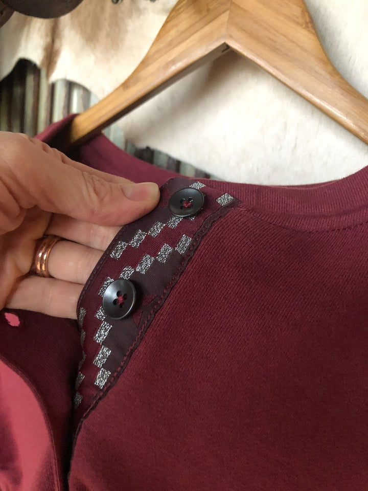 Perrinton Brick Henley Top