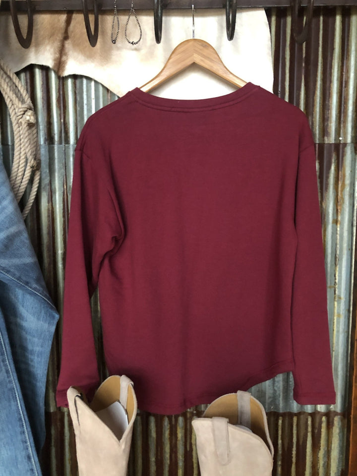 Perrinton Brick Henley Top