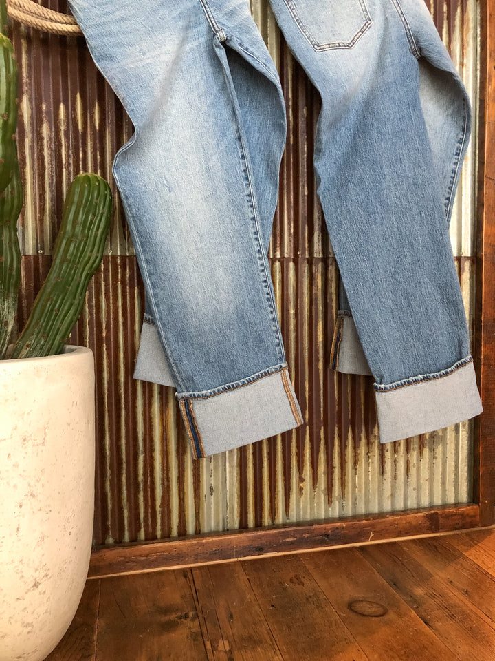 The Kamryn High Rise 90's Wide Leg Crop Jean