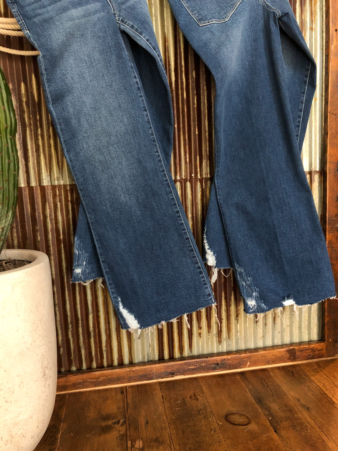 The Slaton High Rise Wide Leg Jean