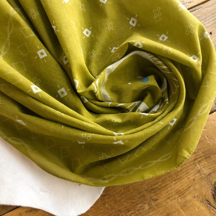 Palmyra Neck Scarf {Chartreuse}