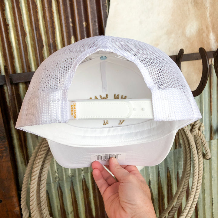 John Wayne Cattle Co Cap {White}