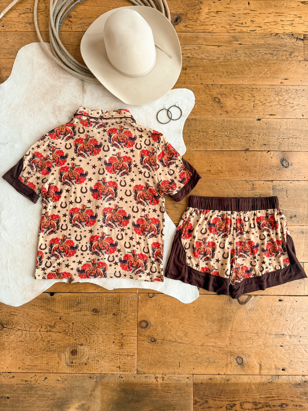 The Retro Cowgirl Pajama Set