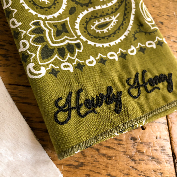 Howdy Honey Bandana Scarf