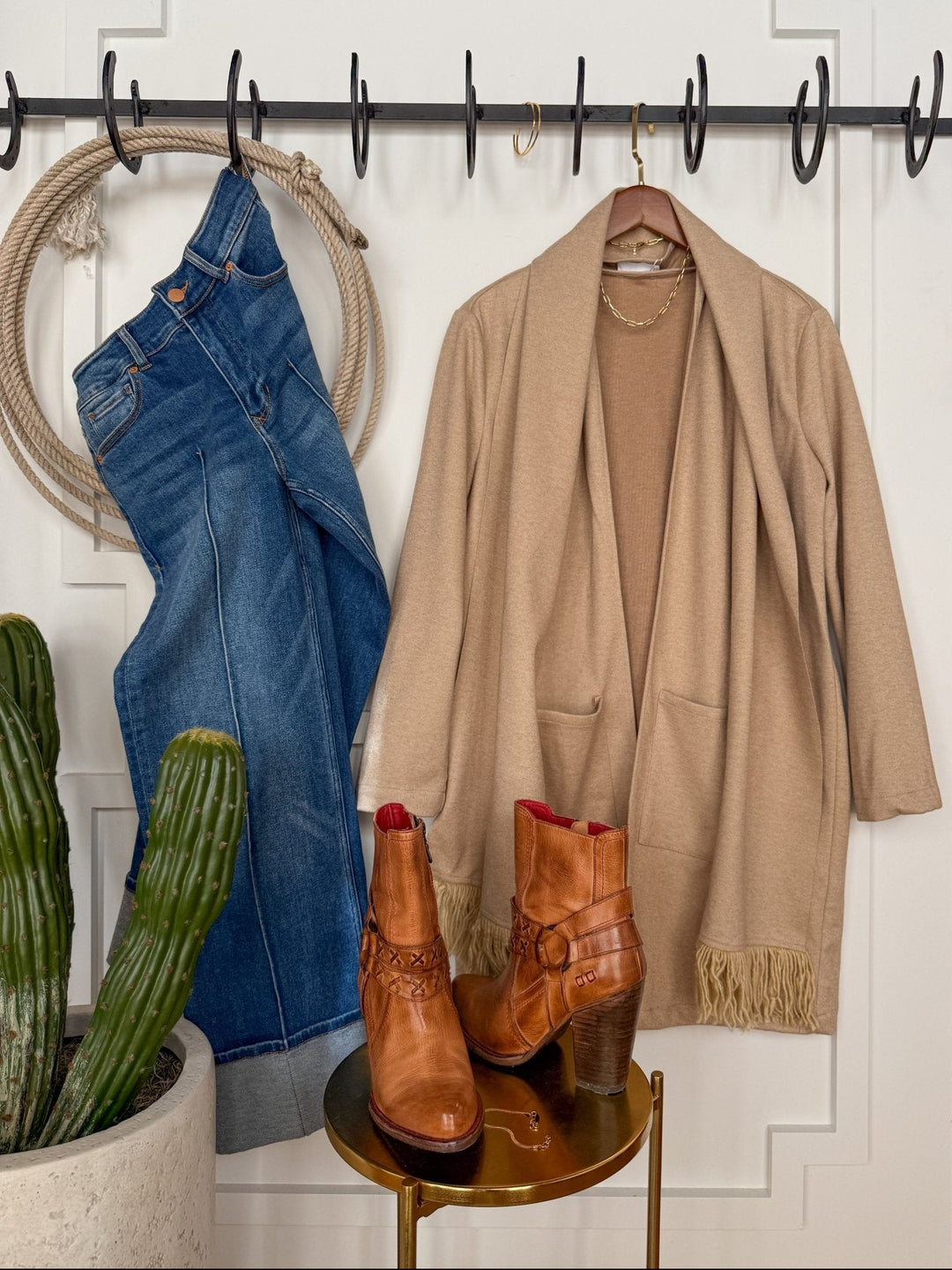 Pomona Oatmeal Cardigan