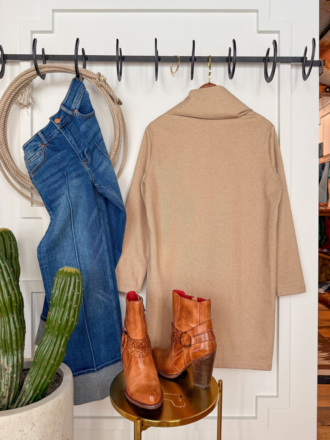 Pomona Oatmeal Cardigan