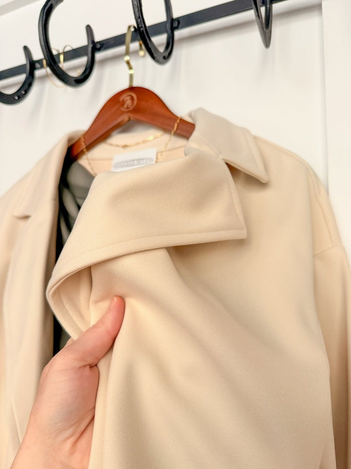 Ponca City Cream Blazer Jacket