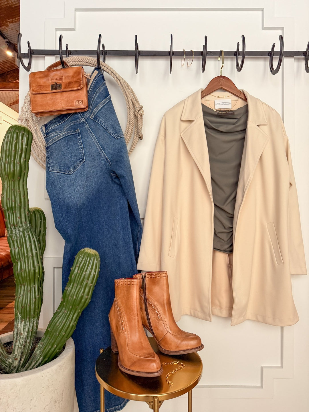 Ponca City Cream Blazer Jacket