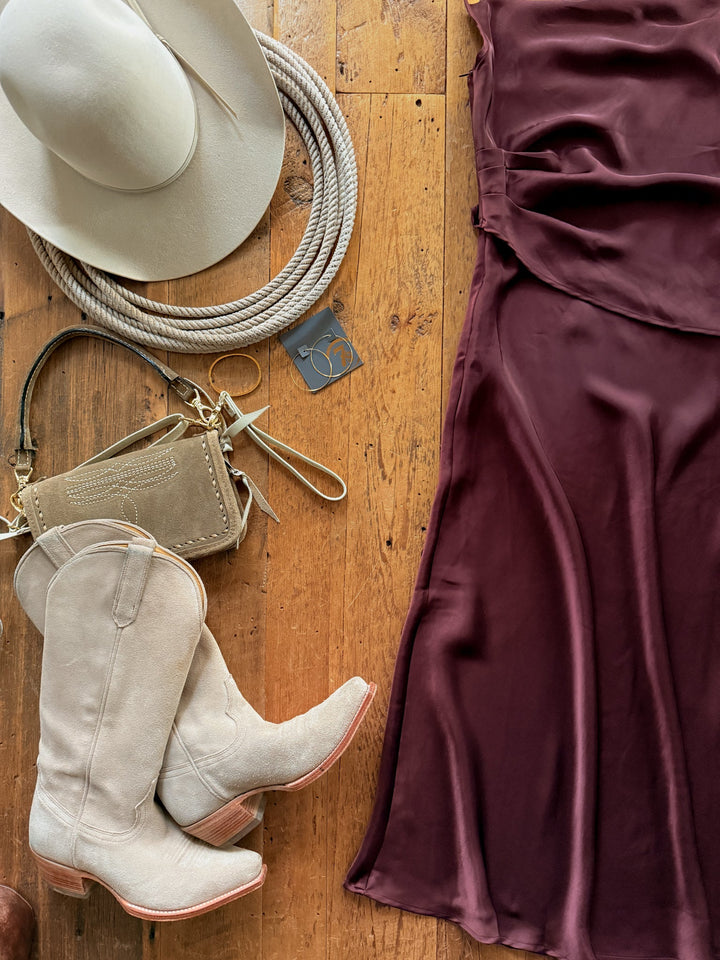 Ramona Wine Sleeveless Dress