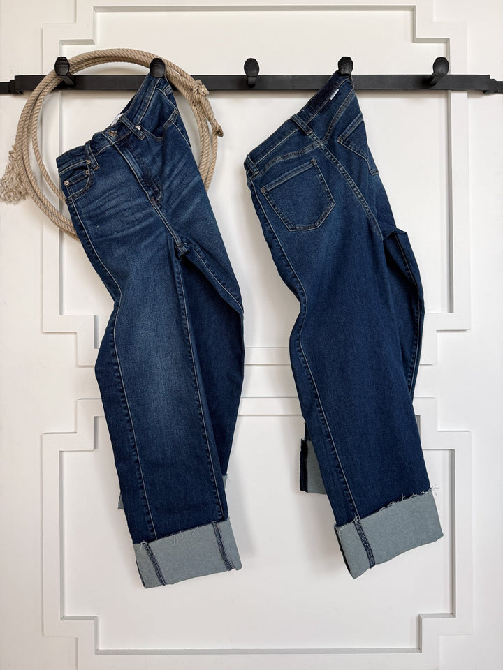 Rendon High Rise Slim Wide Leg Jean