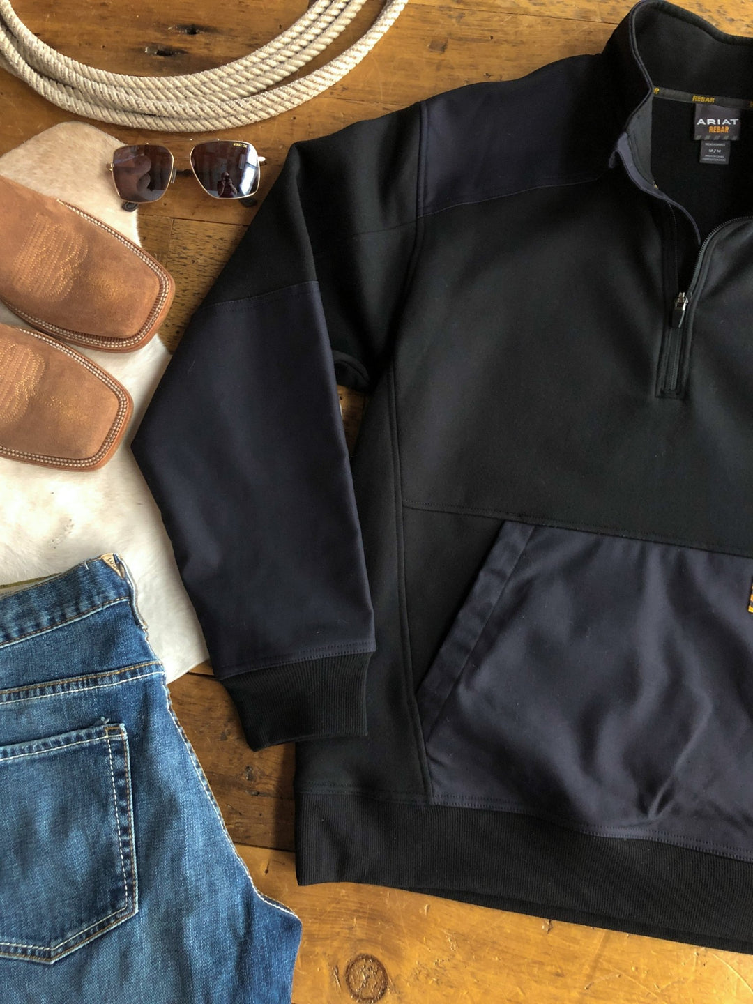 Rexford Ariat Men's Black Pullover