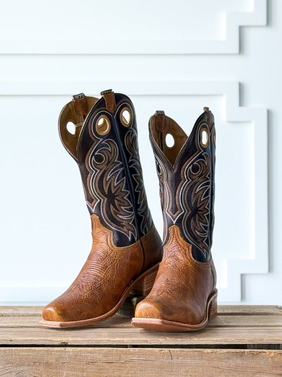 Riley Tan Men's Western Leather Boot