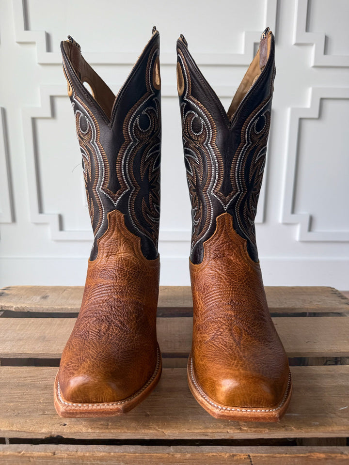 Riley Tan Men's Western Leather Boot
