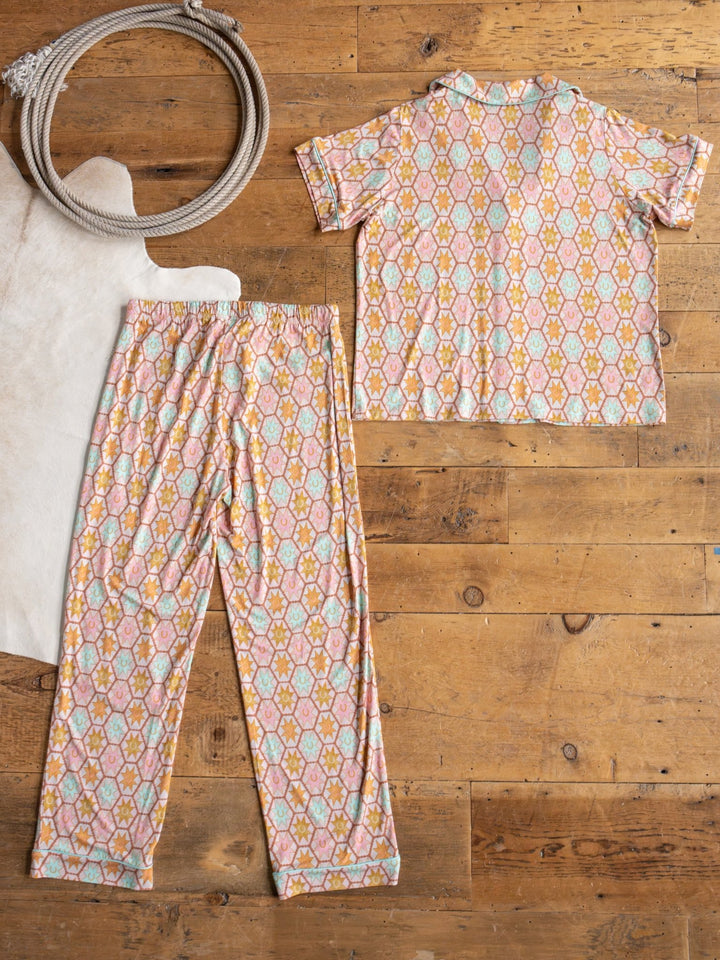 Rio Rancho Western Graphic Pajama Set