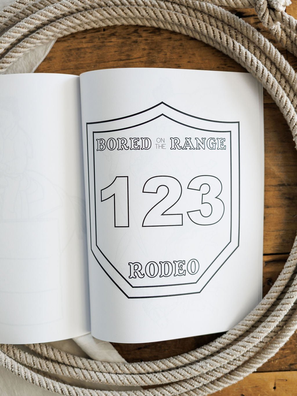 Rodeo Coloring Book