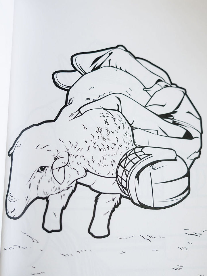Rodeo Coloring Book