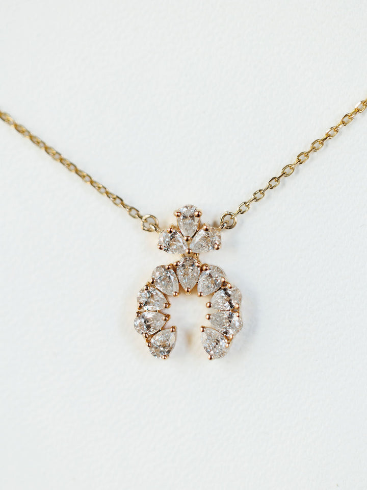 Diamond Squash Necklace