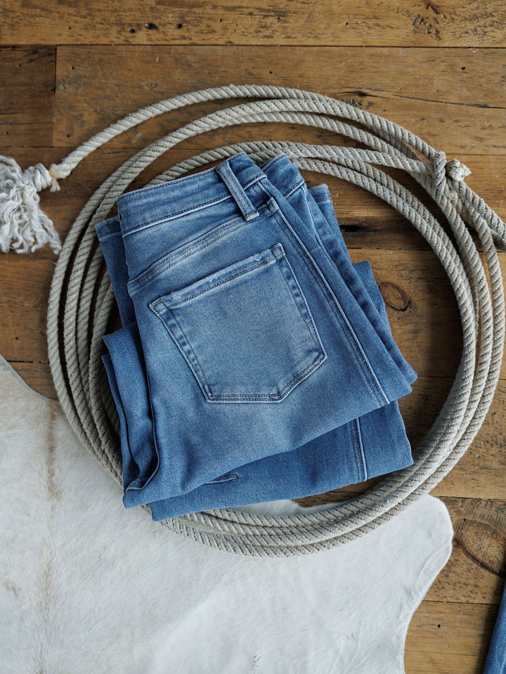 The Dani High Rise Barrel Jean